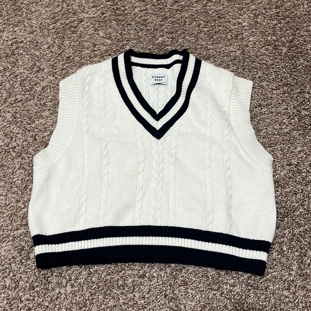 Sunday best Winston sweater vest